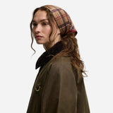 Barbour Kinsale Tartan Head Scarf In Muted Tartan