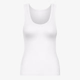 Colorful Standard Organic Rib Tank Top In Optical White