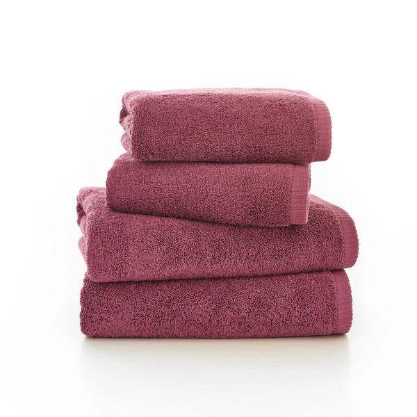 Deyongs Sanremo 100% Cotton Pomegranate Towel In Pomegranate