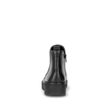 Garbour Wedge Chelsea Boots In Black
