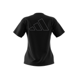 Adidas Women's Run Icons Tee In Black