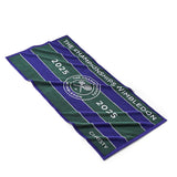 Christy Wimbledon Championship Towel 2025 in Green/Purple