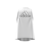 Adidas Women's Run Icons Running Tank Top In White