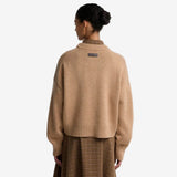 Barbour Ivybridge Crew Neck Jumper In Warm Trench