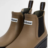 Barbour Halton Ankle Wellingtons In Military Brown