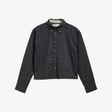 Barbour Ravenshill Boxy Shirt In Shadow Classic Tartan