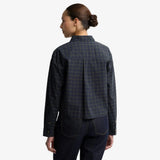 Barbour Ravenshill Boxy Shirt In Shadow Classic Tartan