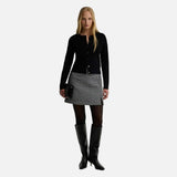 Barbour International Halina Gingham Mini Skirt In Multi