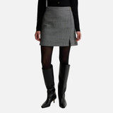 Barbour International Halina Gingham Mini Skirt In Multi