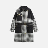 Barbour International Gea Gingham Showerproof Jacket In Northumberland Check