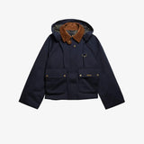 Barbour Terrington Showerproof Jacket In Dark Navy
