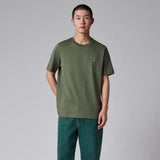 Paul Smith Organic Cotton Zebra Logo T-Shirt In Khaki