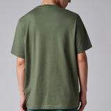 Paul Smith Organic Cotton Zebra Logo T-Shirt In Khaki