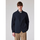 Paul Smith Stretch-Cotton Seersucker Jacket In Navy