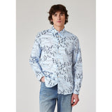 Paul Smith Regular-Fit 'Jasmine' Print Shirt In Light Blue
