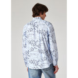 Paul Smith Regular-Fit 'Jasmine' Print Shirt In Light Blue