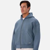 Industirie The Brixton Cropped Hoodie In Adriatic 26