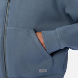 Industirie The Brixton Cropped Hoodie In Adriatic 26