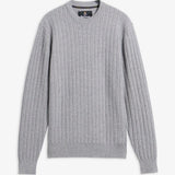 Barbour Hermoine Crew Neck Jumper In Grey