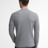 Barbour Hermoine Crew Neck Jumper In Grey