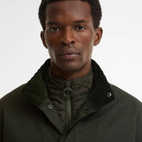 Barbour Northdale Waterproof Mac In Dark Sage