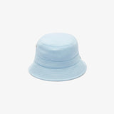 Lacoste Piqué Bucket Hat Unisex In Sky Blue
