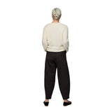 Sahara Ponte Bubble Trousers In Chocolate