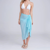 Pia Rossini San Remo Sarong In Turquoise
