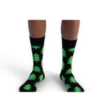 Happy Socks Holiday Trees Sock In Black One Size