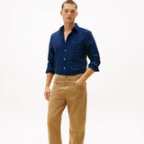 Tommy Hilfiger Heritage Oxford Pin Stripe Shirt In Preppy Navy