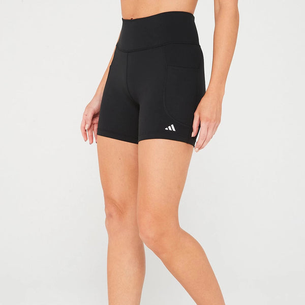 Adidas Women's Dailyrun 5 Inch Shorts In Black