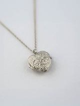 Alex Monroe Victoriana Keepsake Heart Locket In Silver