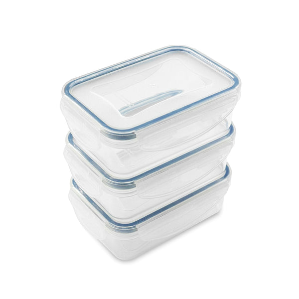 Addis Clip Tight – 0.24L Rectangular 3 Pack