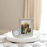 Addison Ross Chiffon & Silver Alarm Clock