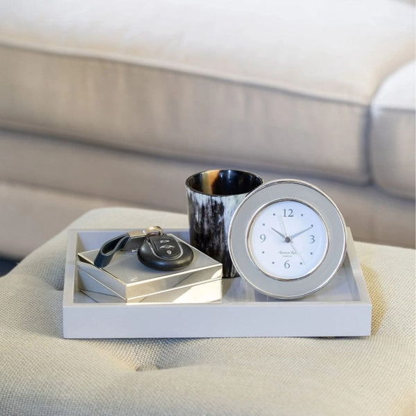 Addison Ross Enamel & Silver Box In Chiffon