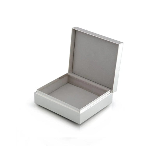 Addison Ross Enamel & Silver Box In Chiffon