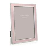 Addison Ross Enamel & Silver Frame In Light Pink, 4x6