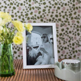 Addison Ross Enamel & Silver Frame In White, 8x10