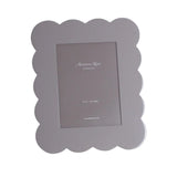 Addison Ross Scalloped Lacquer Photo Frame In Chiffon, 5x7