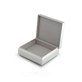 Addison Ross White Enamel & Silver Box