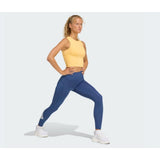 adidas ADI365 CLIMACOOL 3 Stripes Running Full Length Leggings In Tech Indigo