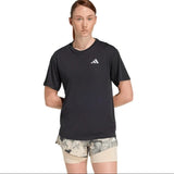adidas RUN ESS TEE W T-shirt In Black