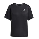 adidas RUN ESS TEE W T-shirt In Black