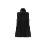 Adidas Women's Run Icons 3-Stripes Running Wind Vest In Black