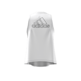 Adidas Women's Run Icons Running Tank Top In White