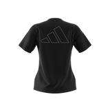 Adidas Women's Run Icons Tee In Black