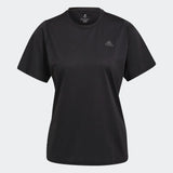 Adidas Women's Run Icons Tee In Black