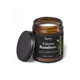 Aery Botanical Green Bamboo Scented Jar Candle