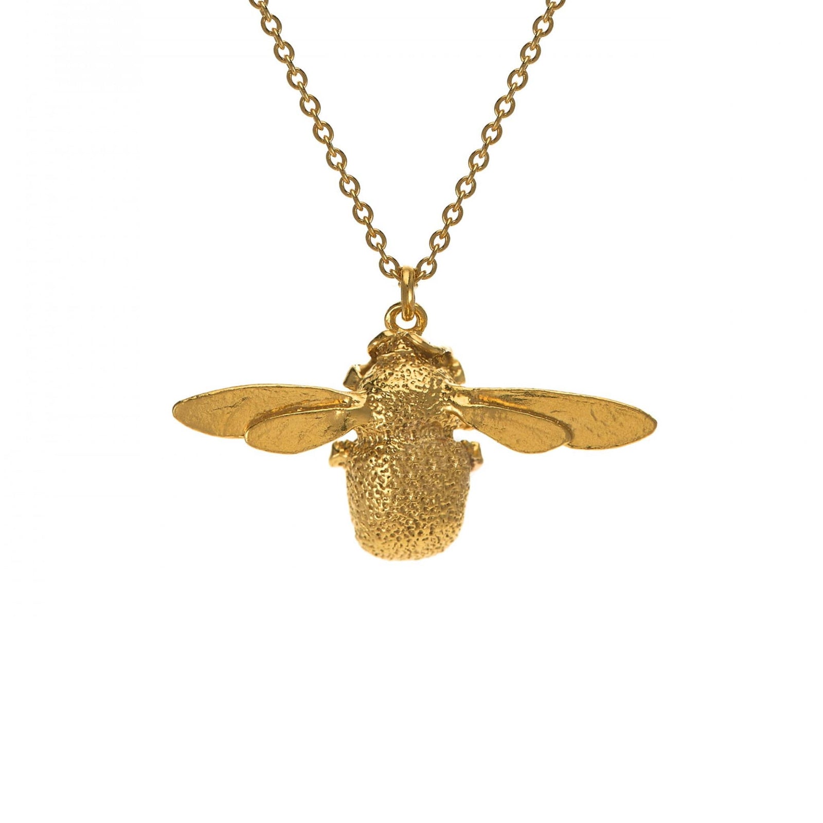 Alex Monroe Bumblebee Necklace in Gold