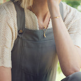 Alex Monroe Watering Can Necklace in Gold